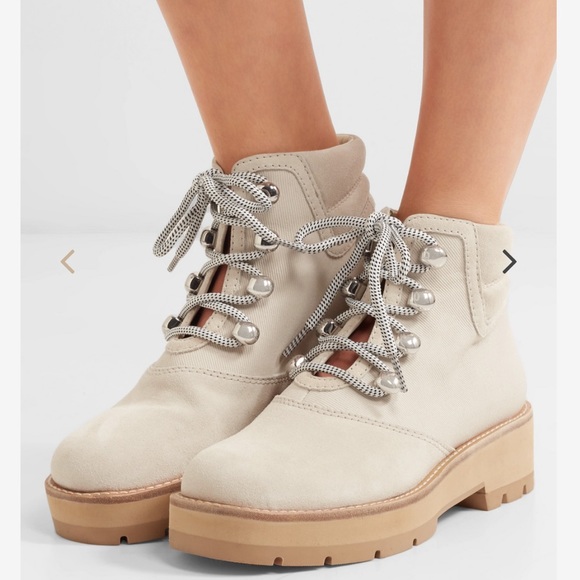 3.1 Phillip lim Dylan canvas lace-up hiking boots - Picture 3 of 15